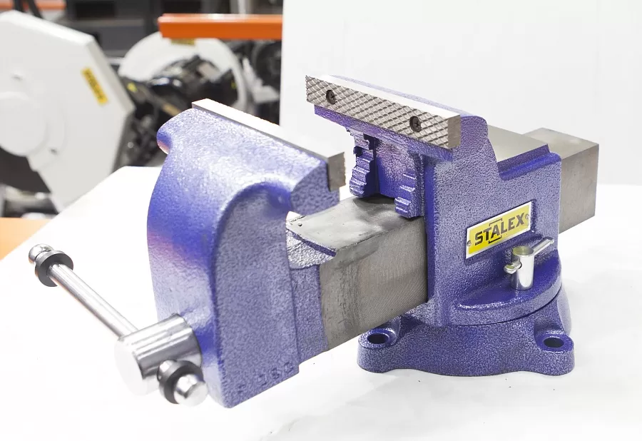 Тиски слесарные STALEX "Гризли" 150Х150 мм