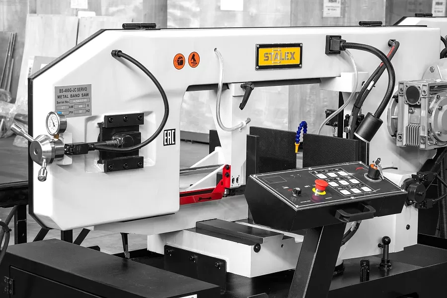 Гидравлический ленточнопильный станок Stalex BS460G-JC SERVO