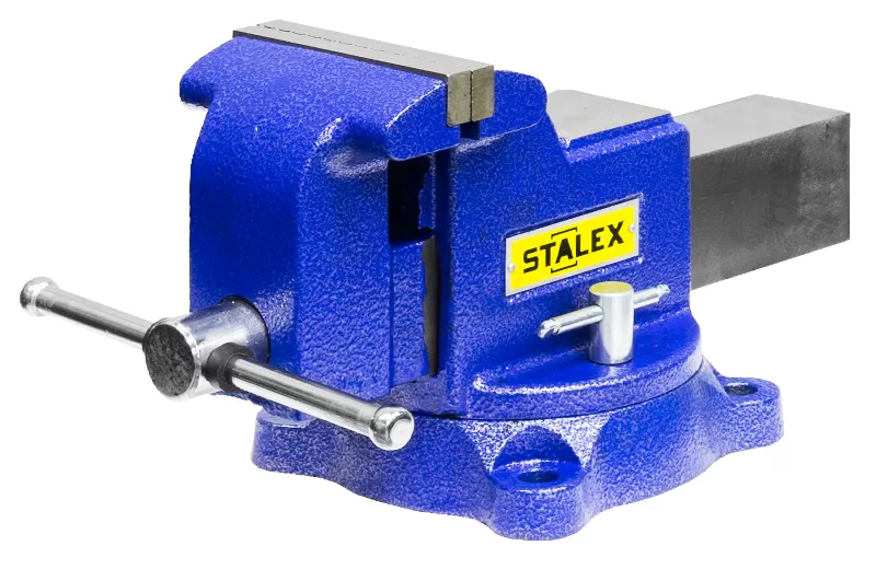 Тиски слесарные STALEX "Гризли" 125Х125 мм